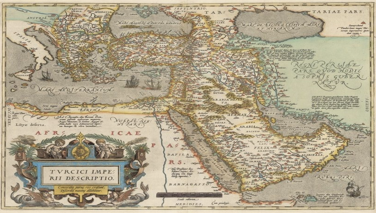Ortelius haritası 1570